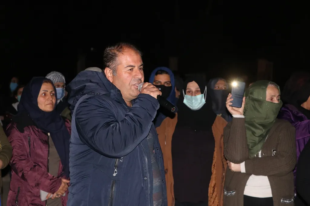 أهالي إقليم الجزيرة ينزلون إلى الشّوارع تضامناً مع شنكال