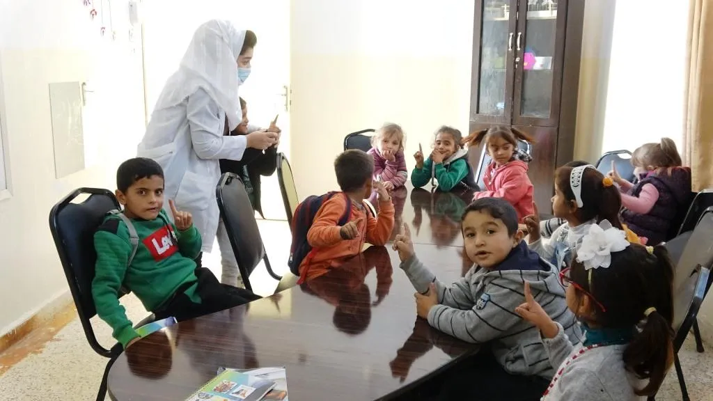 افتتاح أول مدرسة تأهيلية للصم والبكم في الرقة