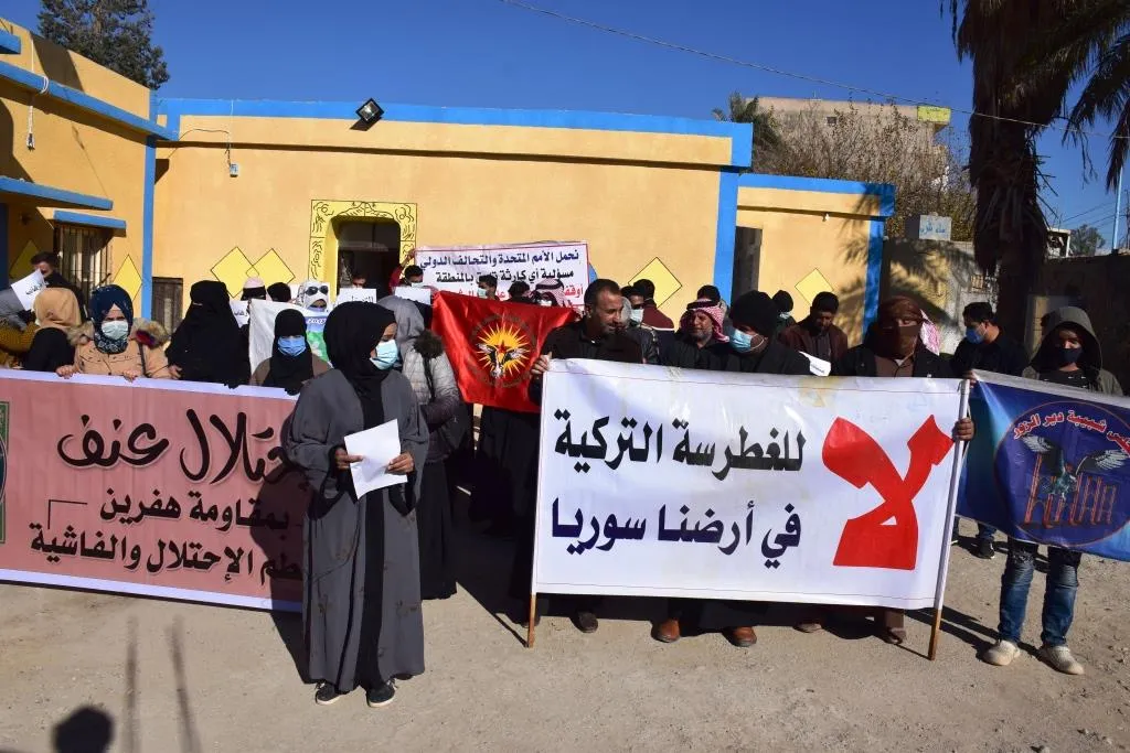 ​​​​​​​شبيبة هجين :تركيا في عدوانها تستهدف المدنيين وخاصة الأطفال والنساء