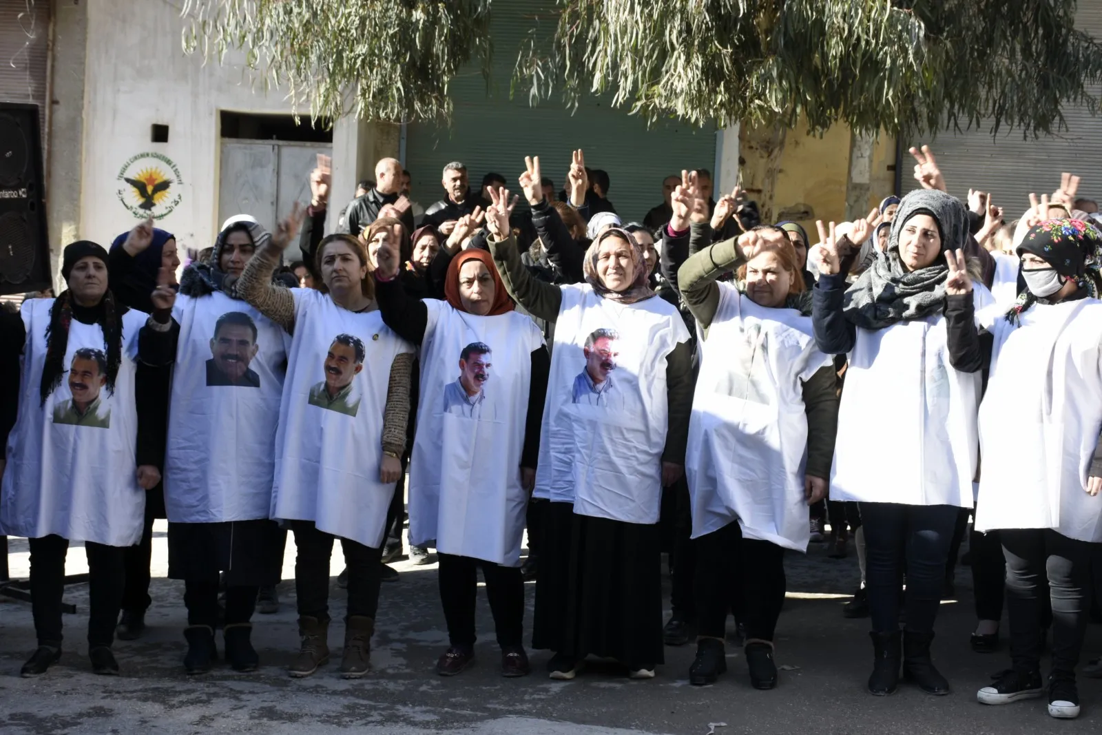 خيمة اعتصام في حلب دعمًا لمقاومة المعتقلين في السجون التركية