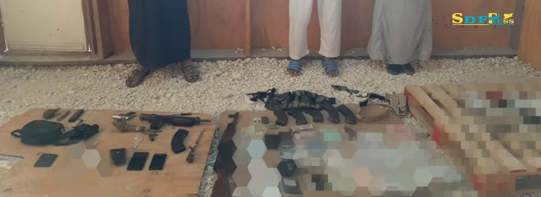 ​​​​​​​قسد: اعتقال 6 مرتزقة لداعش في ريفي الحسكة ودير الزور