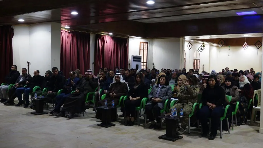 ​​​​​​​بحضور وفد من الإدارة الذاتية تعقد الإدارة المدنية في الطبقة اجتماعها السنوي
