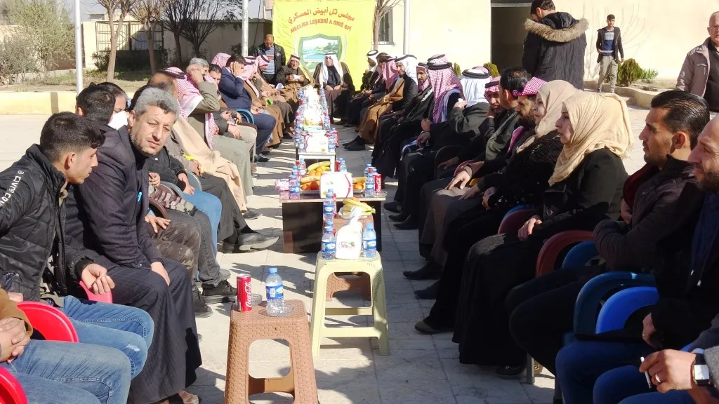​​​​​​​وجهاء الطبقة يزورون جبهات عين عيسى ويؤكّدون مساندتهم للمرابطين في خنادق المقاومة