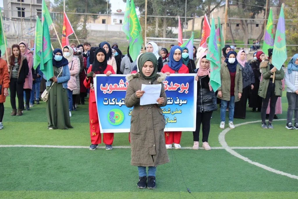 ​​​​​​​​​​​​​​"المرأة الشابة" في منبج تعلن تضامنها مع موقف الإيزيديين الرافض للتدخلات الخارجية