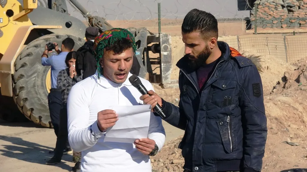 ​​​​​​​من عامودا إلى عين عيسى مظاهرات منددة بالهجمات التركية والصمت الدولي