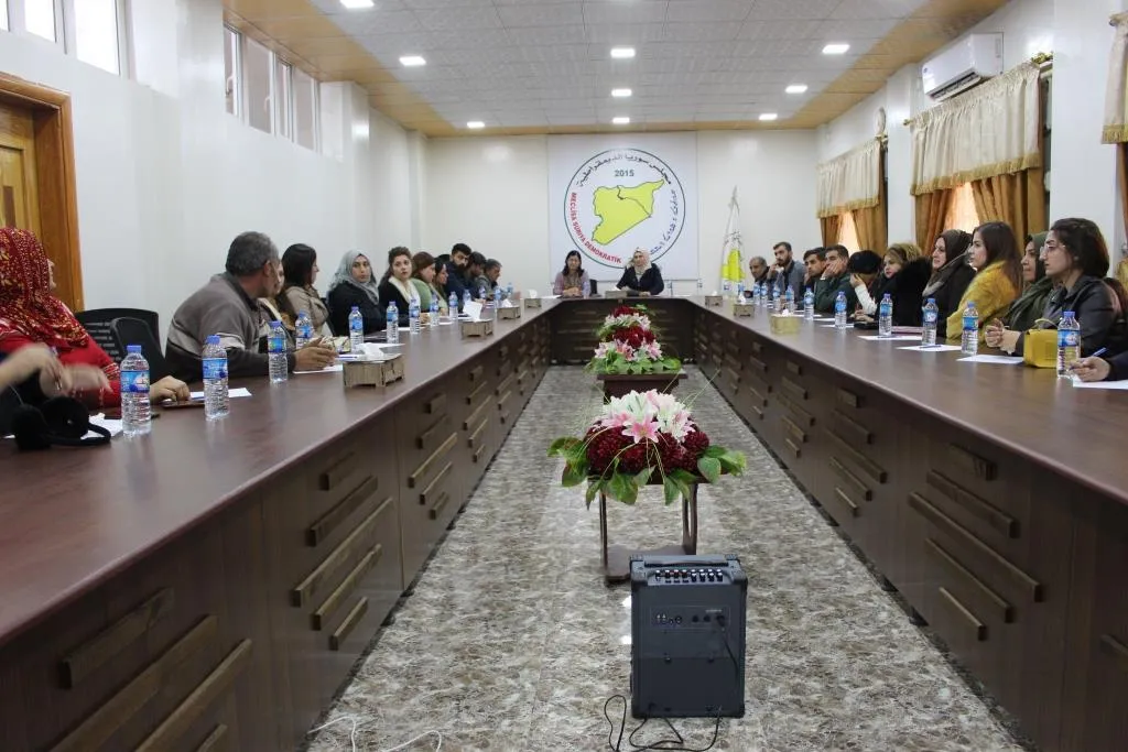 ​​​​​​​​​​​​​​​​​​​​​​​​​​​​"العنف السياسي ضد المرأة" محور محاضرتين لمجلس سوريا الديمقراطية