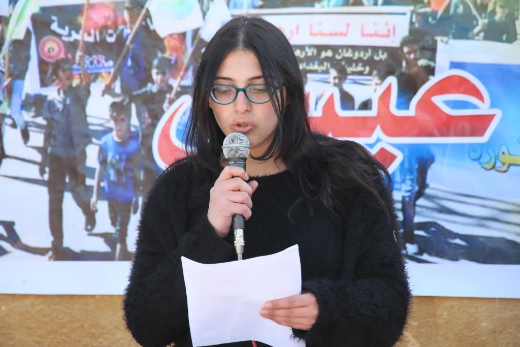 ​​​​​​​أهالي بلدة أبو قلقل في منبج: نؤمن بوحدة المصير والتراب السوري