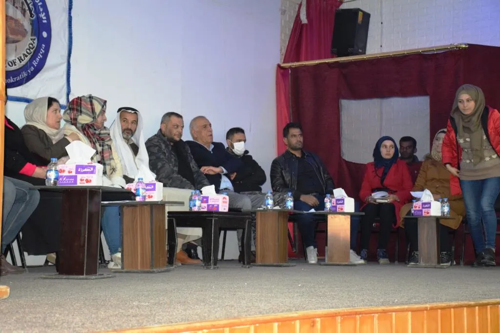 ​​​​​​​مجلس الرّقّة المدنيّ يعقد مؤتمراً صحفيّاً يعرض فيه أعماله المنجزة عام 2020