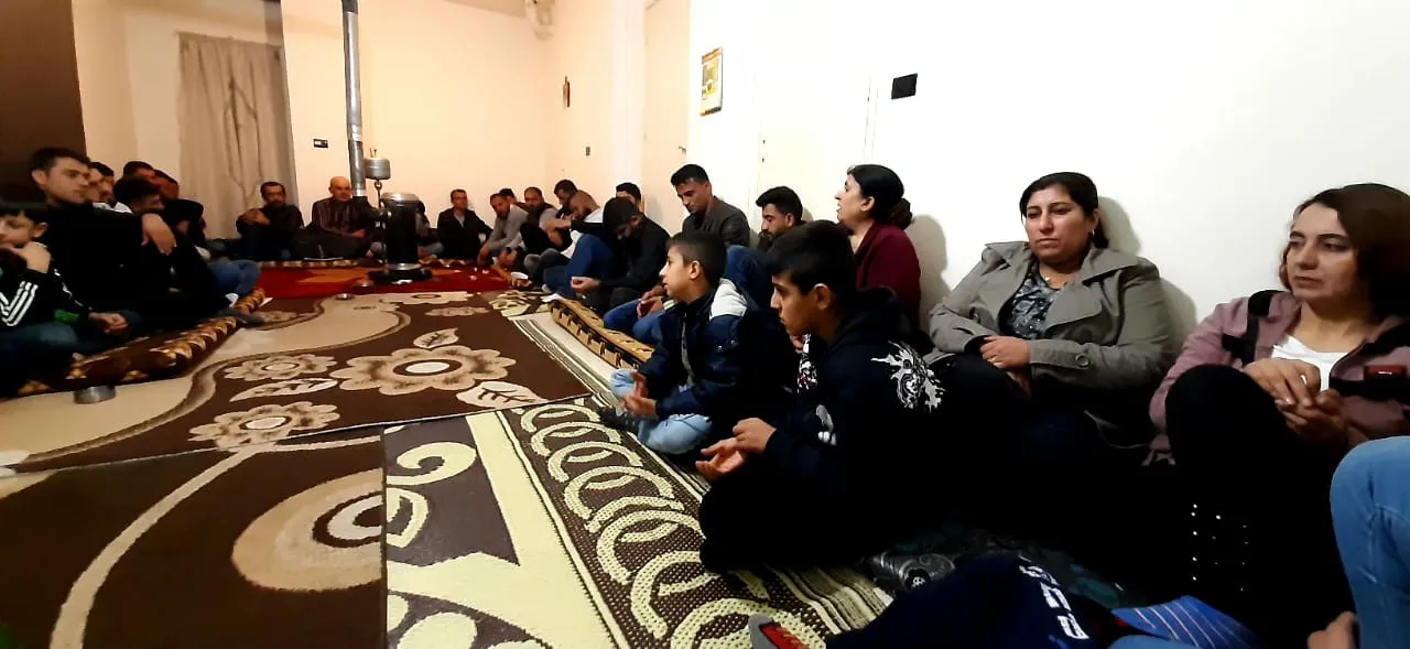 ​​​​​​​PYD في لبنان ينظم مراسم عزاء واستذكار للشهيد حمزة تولهلدان