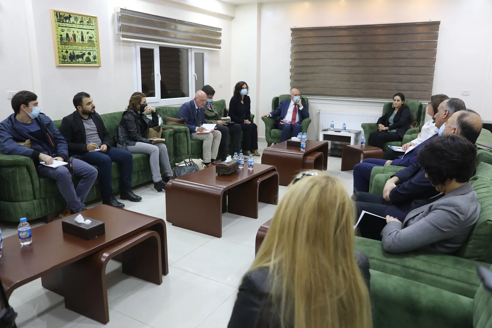 ​​​​​​​جهاد عمر: الوفد البلجيكي يحمل معه مقترح لحل ملف معتقلي وعوائل داعش