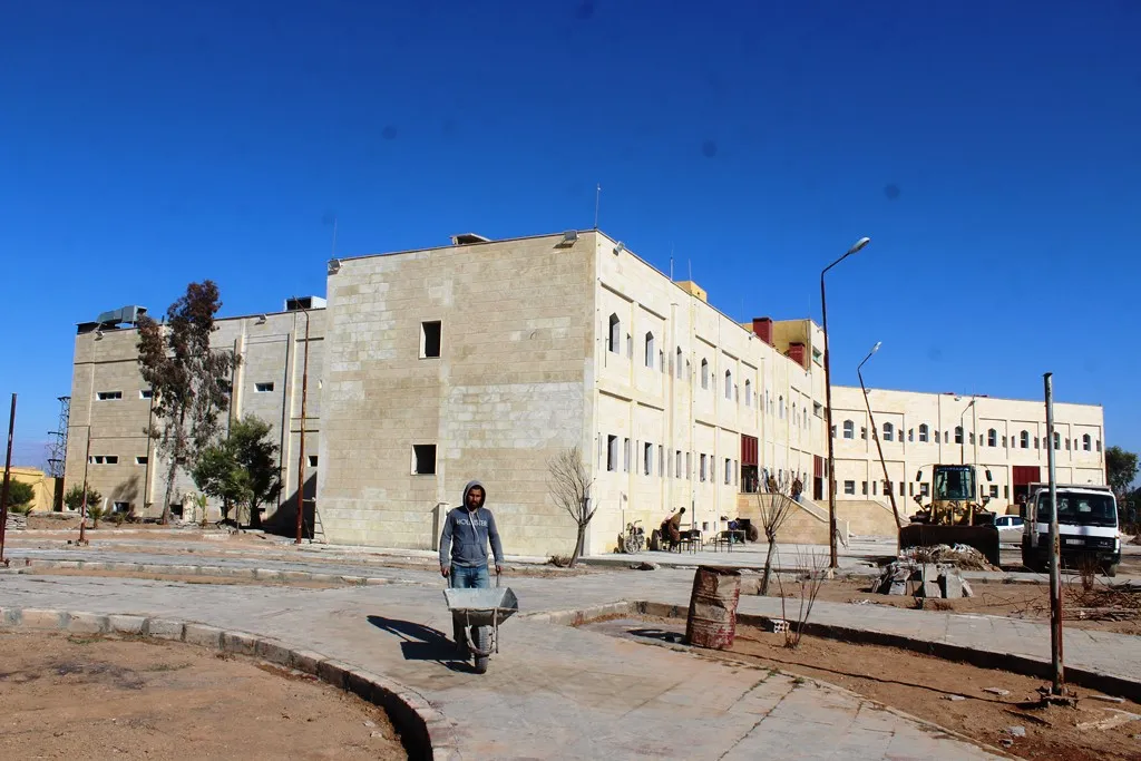 مشفى الشدادي على بعد خطوة من دخول الخدمة