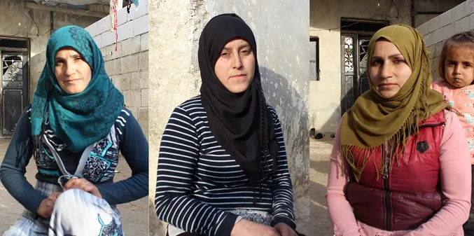 مُهجّرات: سنقاوم ولن نسمح باحتلال عين عيسى