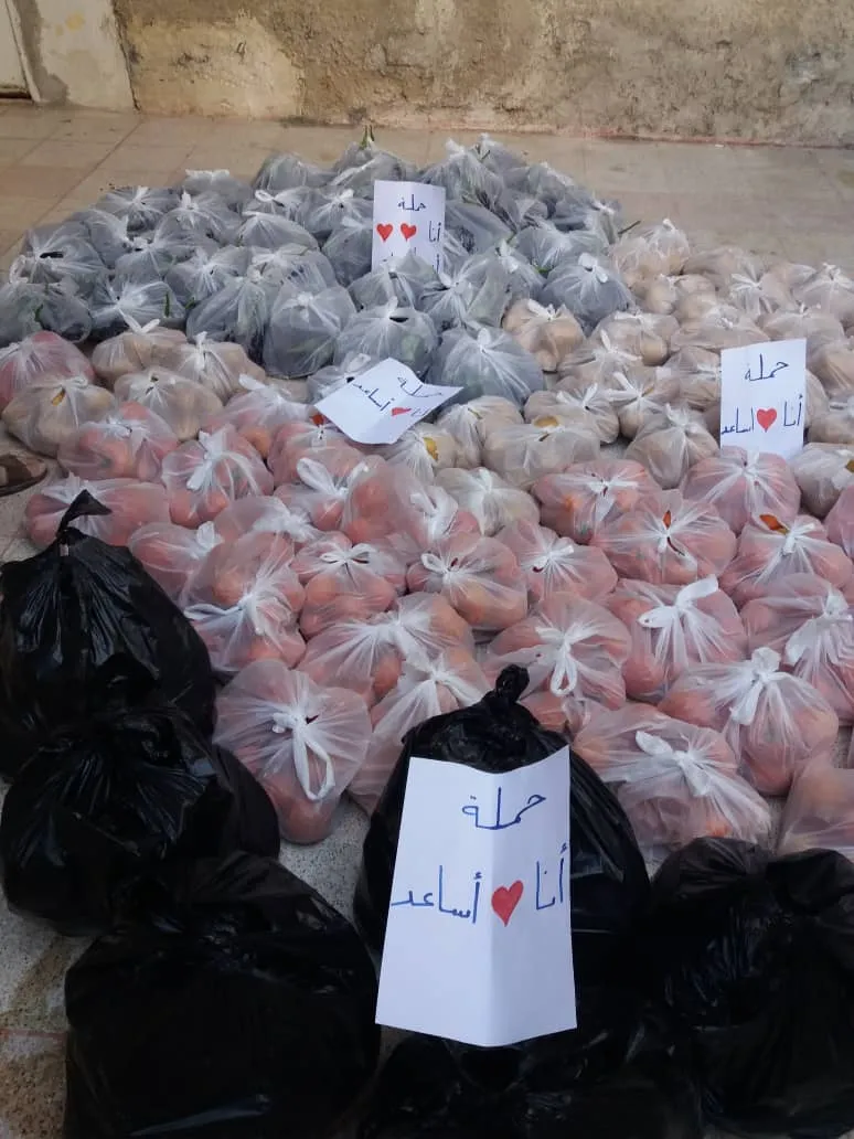 حملة "أنا أساعد" قدمت المساعدات لـ 200 أسرة إلى الآن