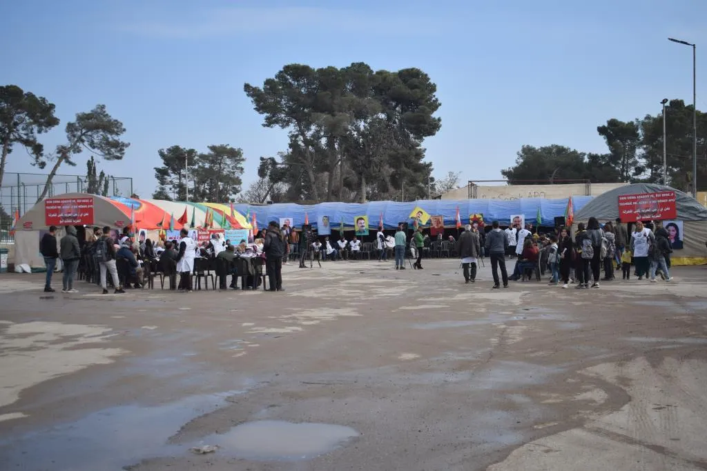 ​​​​​​​حملة الإضراب عن الطعام في كوباني تتواصل في يومها الثالث