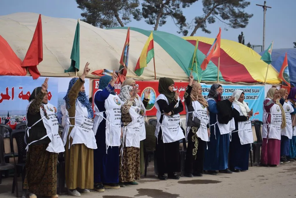 ​​​​​​​حملة الإضراب عن الطعام في كوباني تتواصل في يومها الثالث