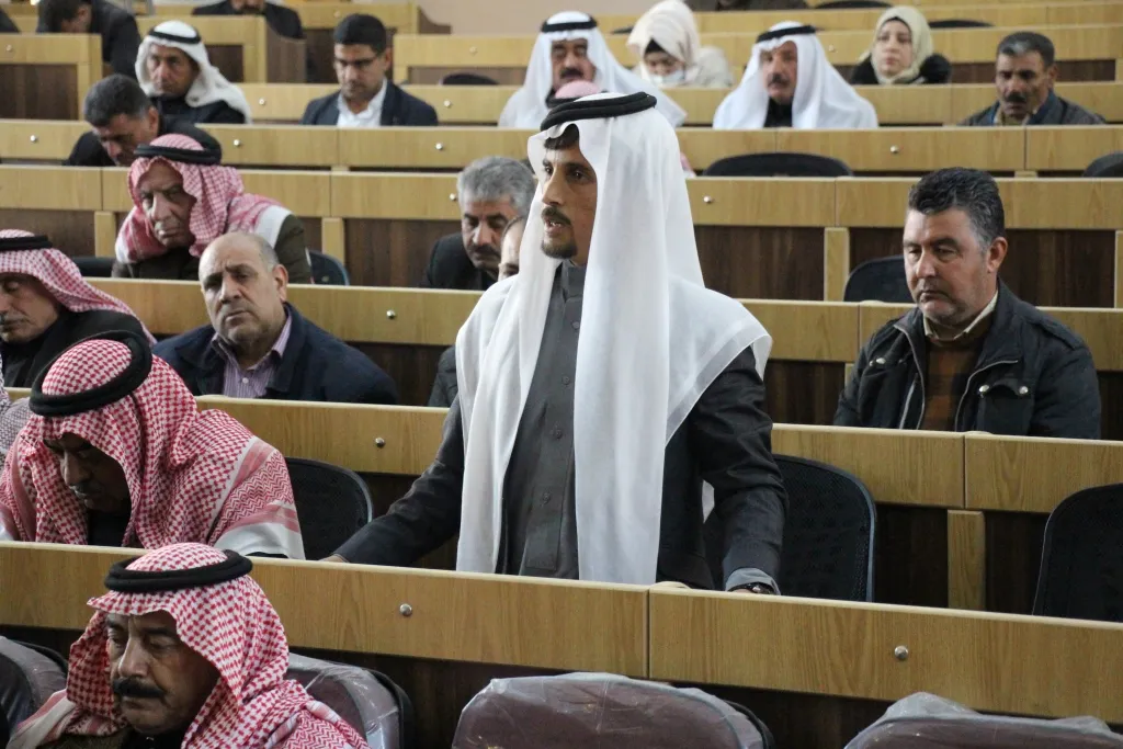 أعضاء الدورة الثانية للمجلس التشريعي في إدارة منبج يؤدون القسم