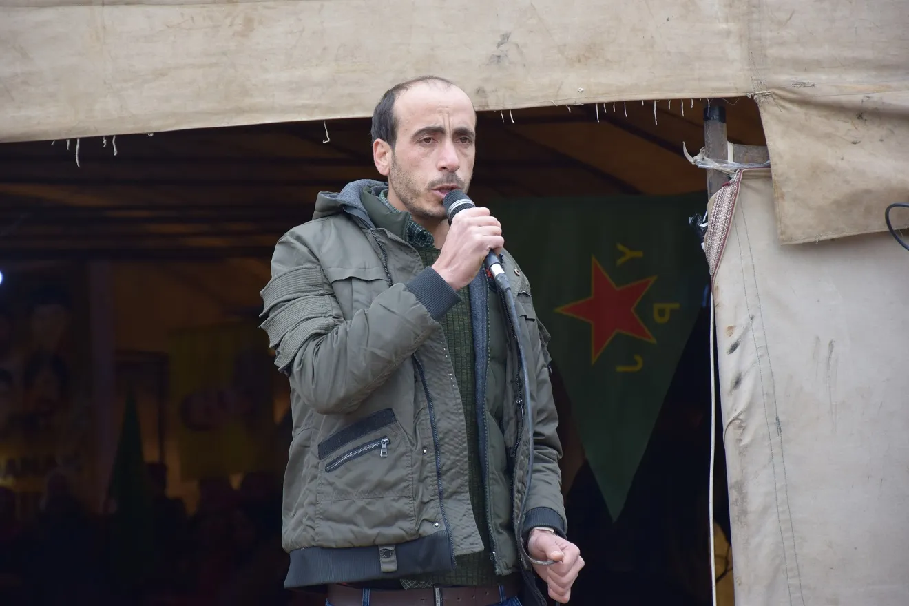 ​​​​​​​قامشلو.. خيمة التضامن مع مقاومة السجون تستمر في يومها السابع