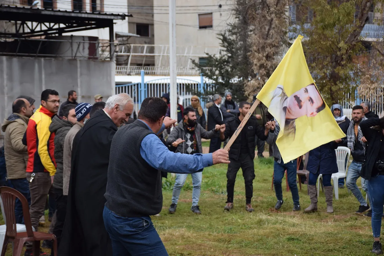 ​​​​​​​قامشلو.. خيمة التضامن مع مقاومة السجون تستمر في يومها السابع