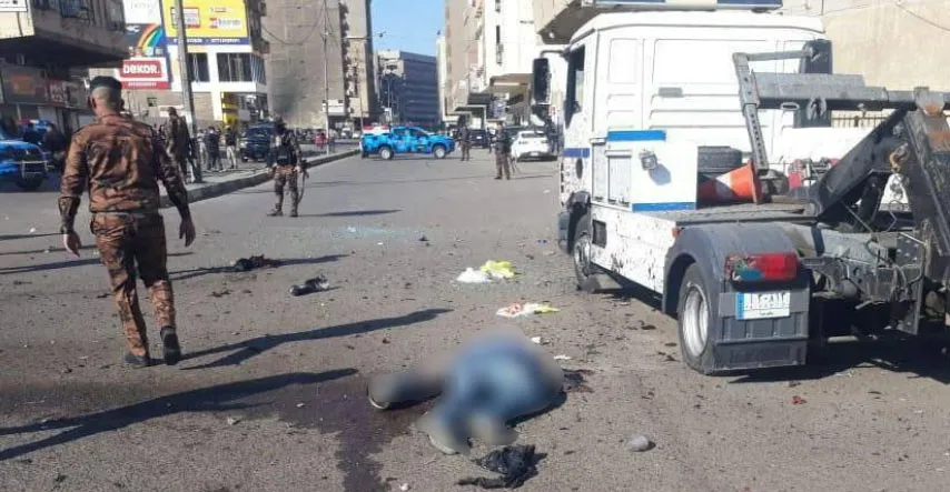 ​​​​​​​ارتفاع عدد ضحايا الهجوم على بغداد إلى 35 قتيل و100 جريح