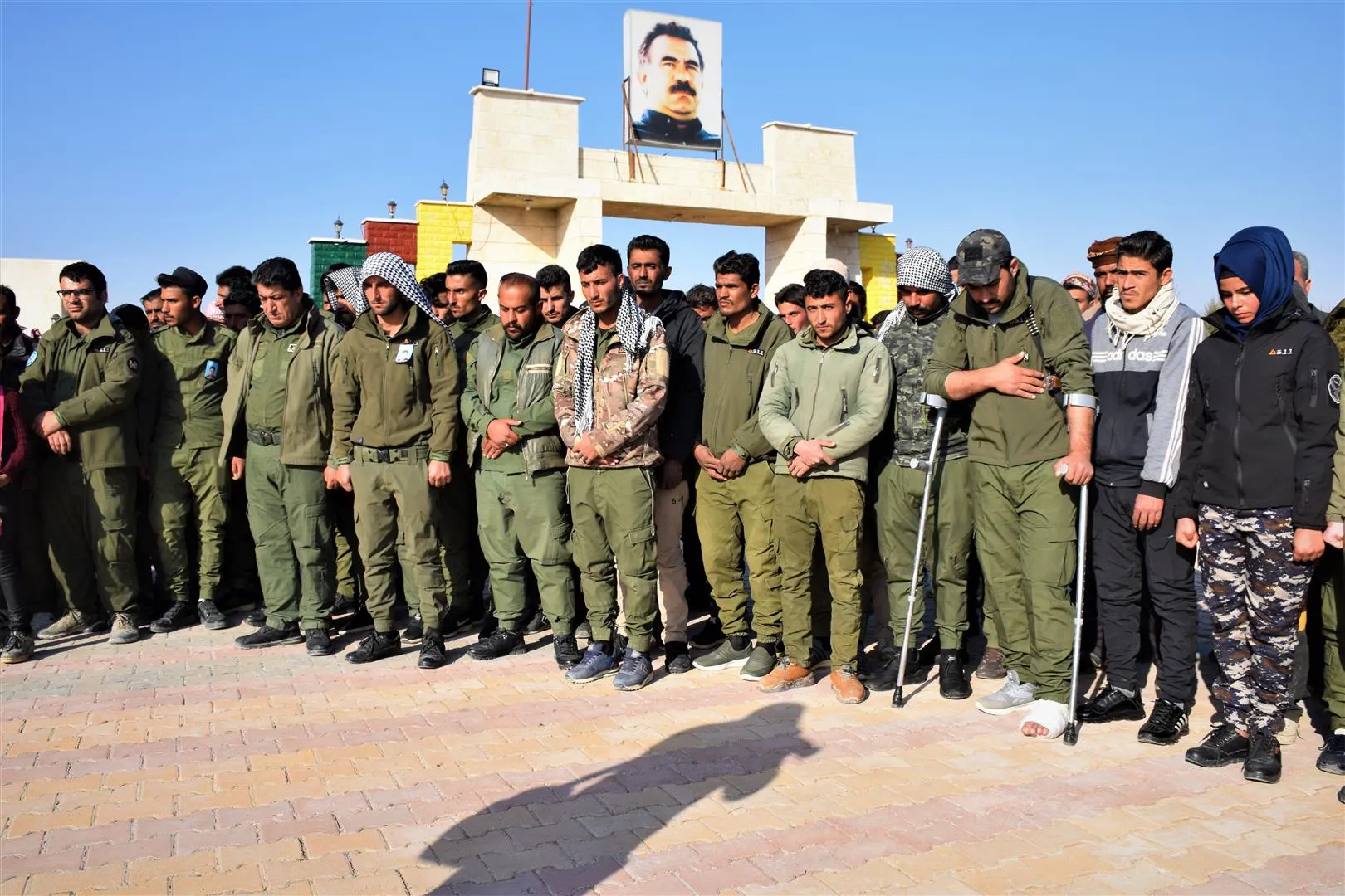 ​​​​​​​جثمان الشهيد هاني النعيمة يوارى الثرى في الحسكة