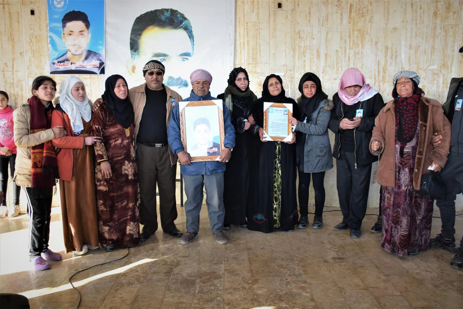 ​​​​​​​جثمان الشهيد هاني النعيمة يوارى الثرى في الحسكة