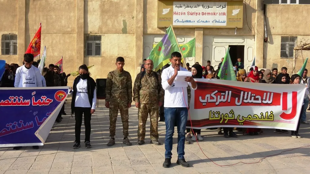 من عين عيسى.. شبيبة الطبقة والرقة ومنبج يوكدون مساندتهم لمقاومة قسد في وجه المحتلين