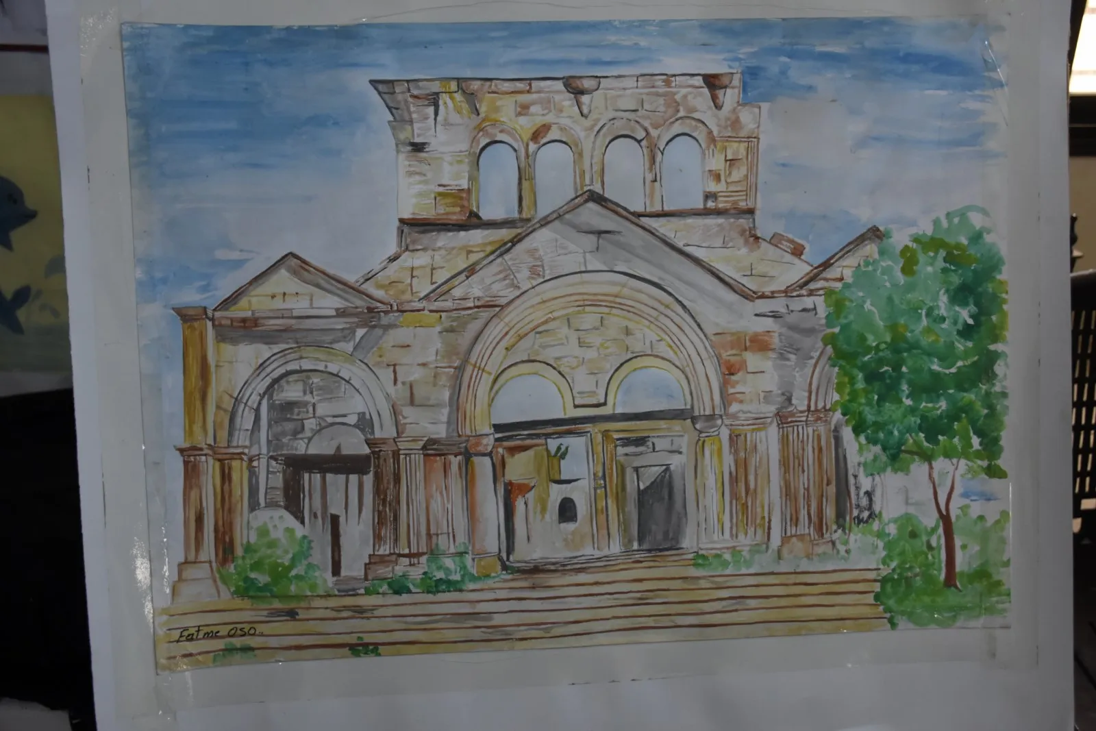 خلال معرض رسوماتهم.. الأطفال يبرزون مقاومة عفرين في وجه المحتل