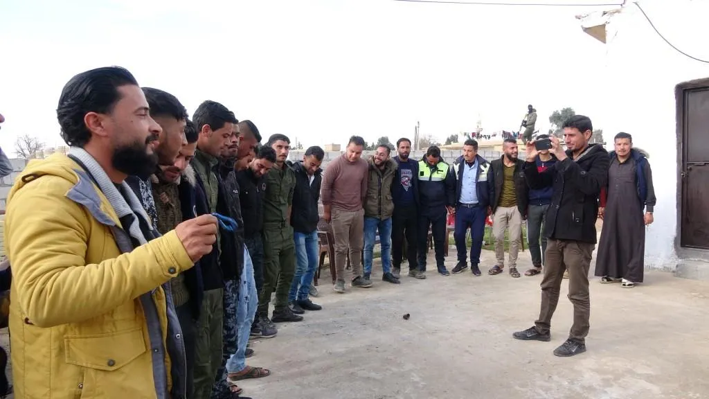 ​​​​​​​حزب سوريا المستقبل يفتتح مكتباً له في ناحية تل حميس