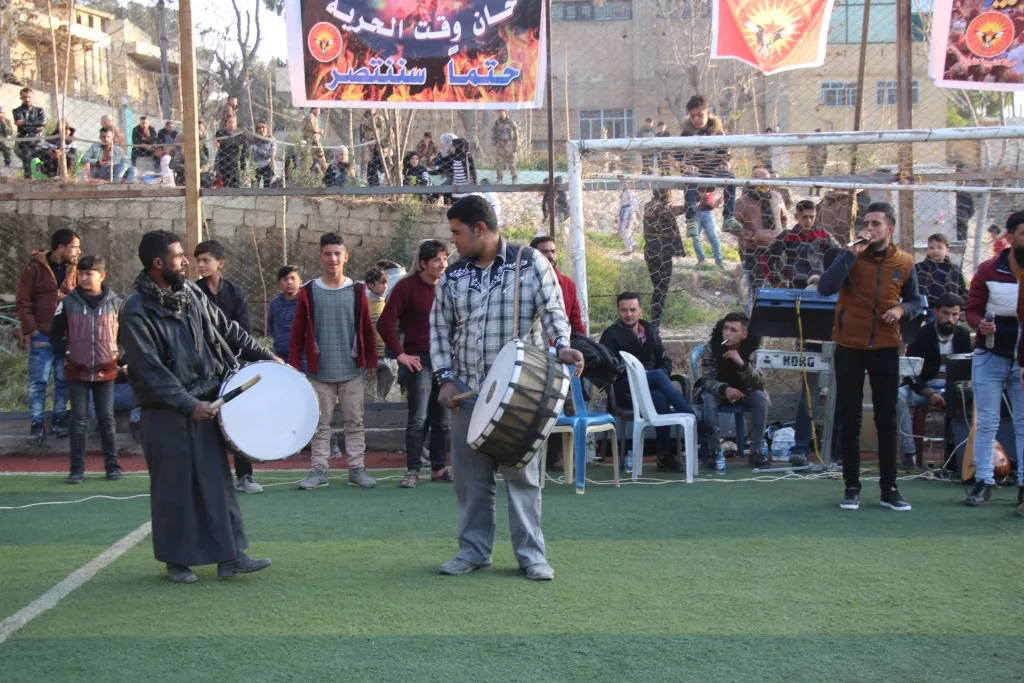 فعالية للشبيبة بمناسبة العام الجديد تحت شعار "حان وقت الحرية"