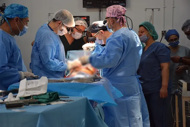 إجراء أوّل عمليّة قلب مفتوح في مشفى العين والقلب بقامشلو