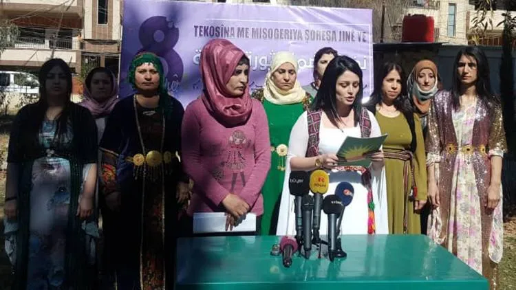 التنظيمات النسوية في شمال وشرق سوريا تكشف برنامج فعاليات 8 آذار