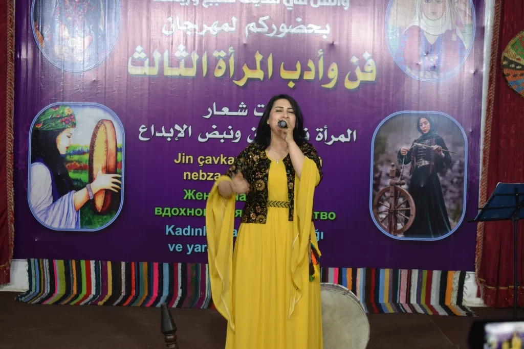 ​​​​​​​انطلاق فعاليات "مهرجان فن وأدب المرأة" الثالث في منبج