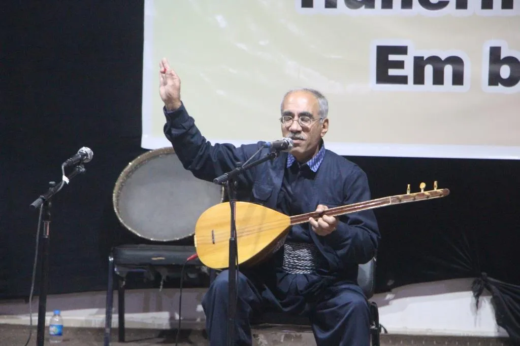 ​​​​​​​الوسط الثقافي في كوباني يحي الذكرى الـ 12 لرحيل الفنان الشعبي باقي خدو