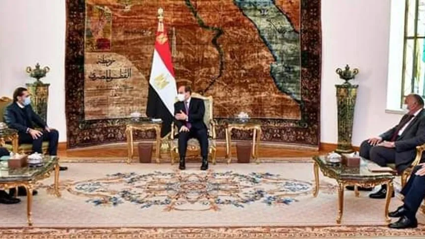 السيسي بعد لقائه الحريري: مصر على استعداد لتقديم المساعدات لتجاوز لبنان أزماته