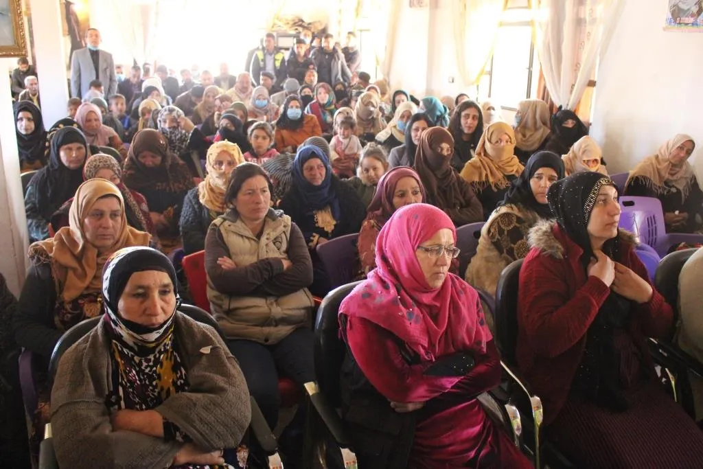 خلال محاضرة عن 8 آذار: ثورة شمال وشرق سوريا انتصرت بعزيمة المرأة