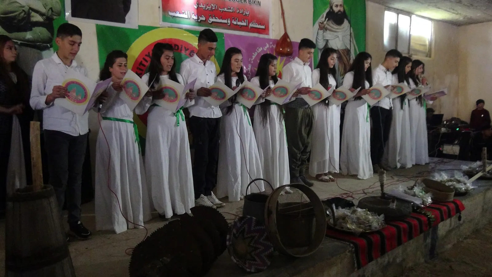 ​​​​​​​الإيزيديون يحيون عيد خدر إلياس (بي خوين)