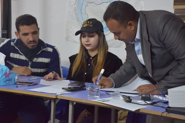 حزب الحداثة والديمقراطية ينظم ورشة عمل بعنوان "مشاركة الشباب في الشأن العام"