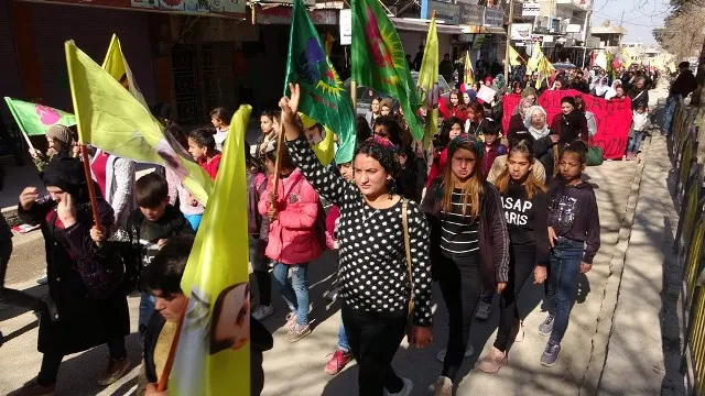 سلسلة فعاليات تستنكر المؤامرة الدولية على القائد أوجلان في شمال وشرق سوريا
