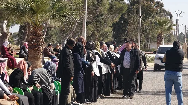 ​​​​​​​خيمة اعتصام وإضراب في الطبقة تحت شعار "لن تستطيعوا حجب شمسنا"