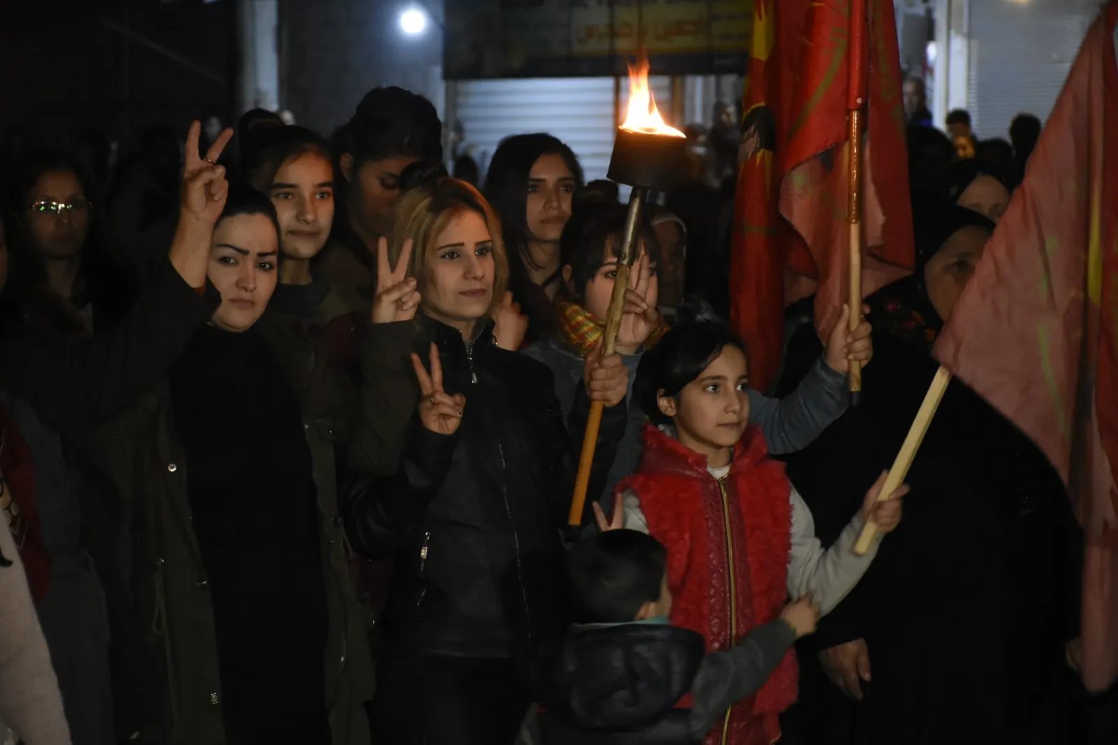 ​​​​​​​شبيبة حلب يندّدون بالمؤامرة الدّوليّة ضدّ القائد أوجلان