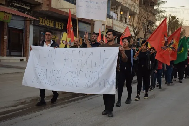 شبيبة قامشلو: لن نهدأ حتى نيل حرية القائد أوجلان