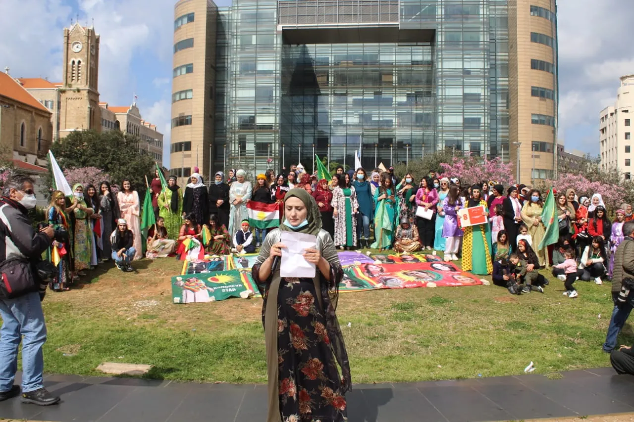 الجالية الكردية في لبنان تحتفل باليوم العالمي للمرأة
