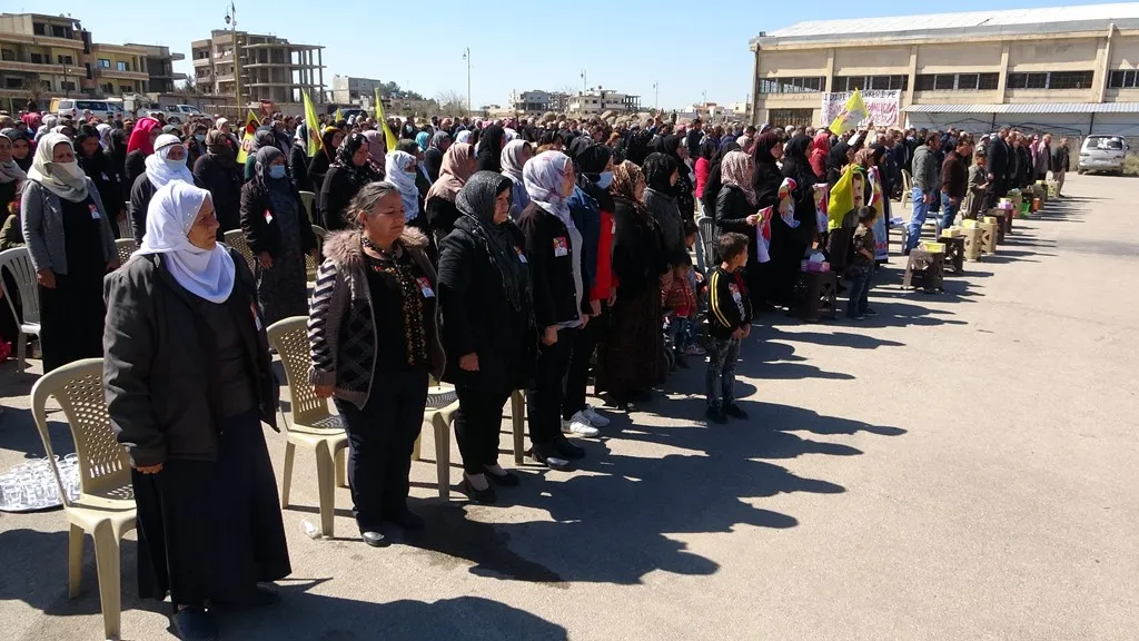 ​​​​​​​أهالي ديرك يقدّمون واجب العزاء لذوي الشهيد مظلوم عفرين
