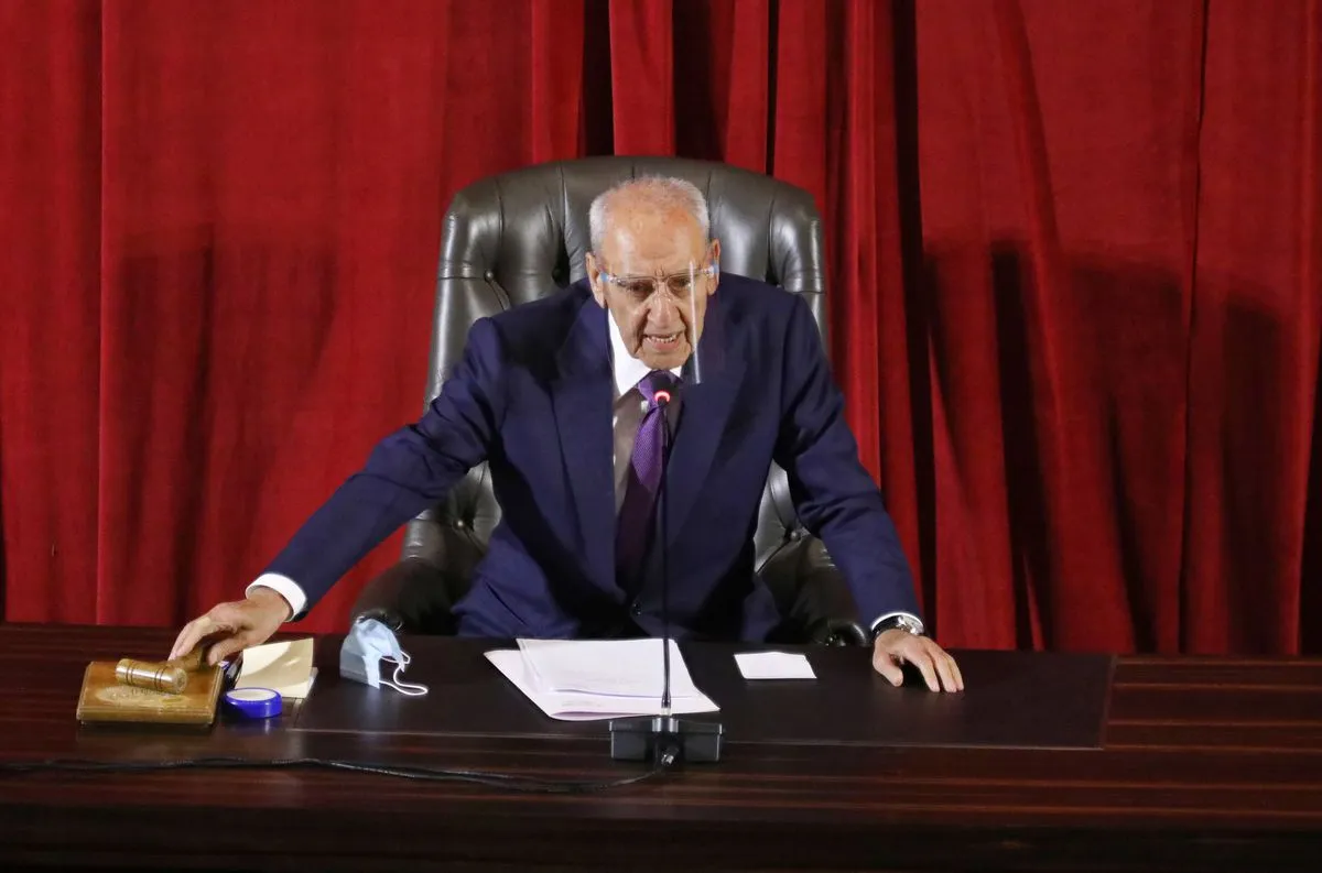 ​​​​​​​رئيس البرلمان يحذر: لبنان يمكن أن يغرق مثل تيتانيك