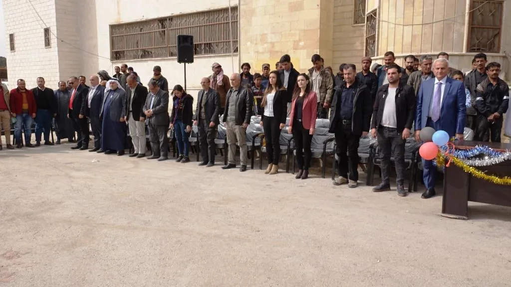 ​​​​​​​بلدية الشعب في الرقة تحتفل بالذكرى السنوية الثالثة لافتتاحها