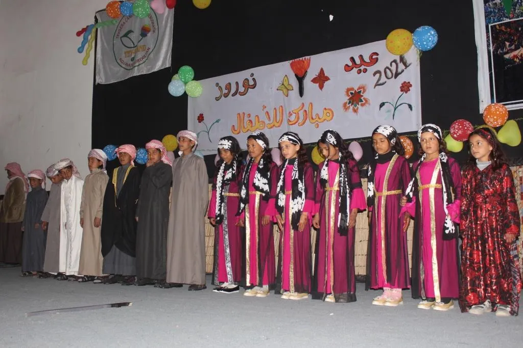 حفلان للأطفال بمناسبة نوروز 2021