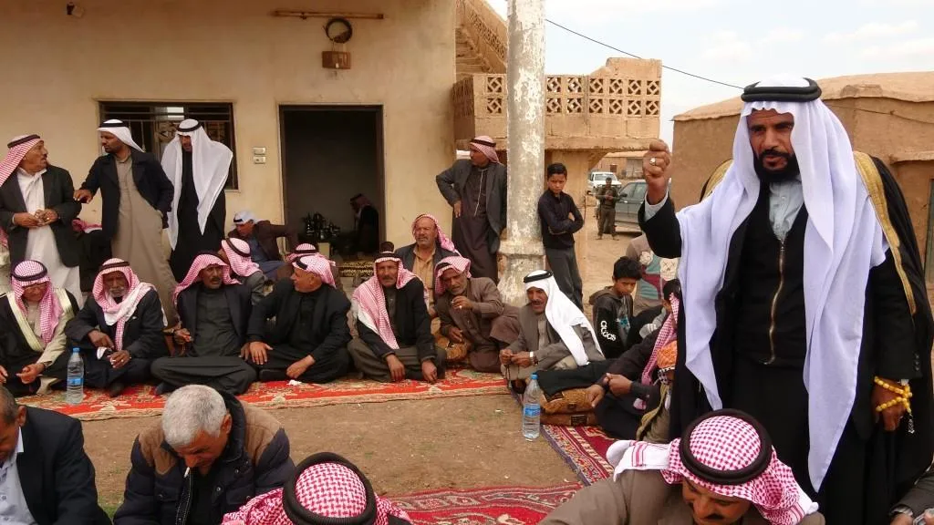 حزب الاتّحاد الدّيمقراطيّ يجتمع مع وجهاء العشائر العربيّة في ناحية تل حميس