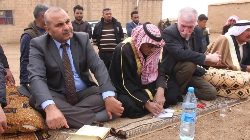 حزب الاتّحاد الدّيمقراطيّ يجتمع مع وجهاء العشائر العربيّة في ناحية تل حميس