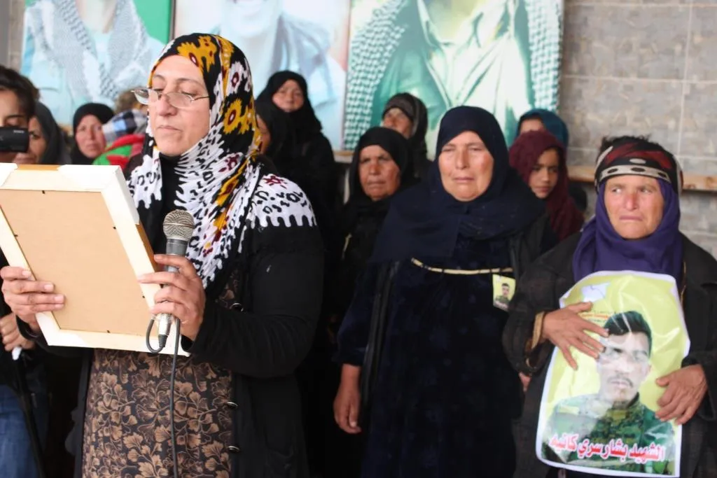 ​​​​​​​أهالي الدرباسيّة يشيّعون جثمان الشّهيد بشّار بريج إلى مثواه الأخير