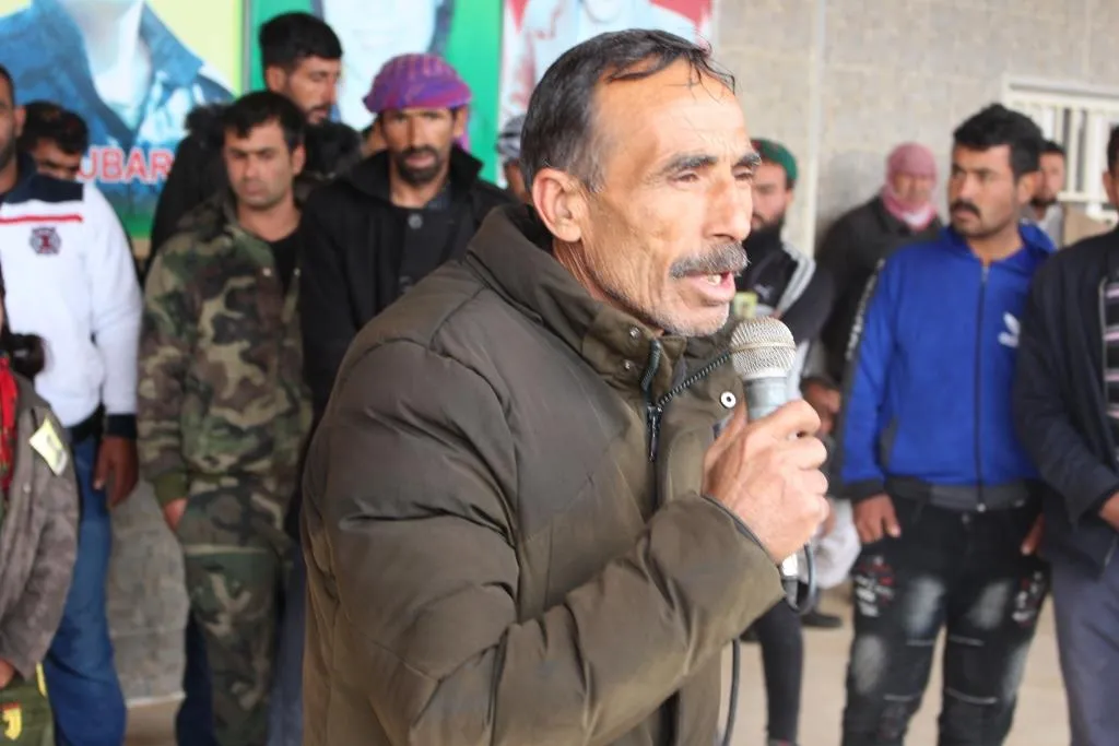 ​​​​​​​أهالي الدرباسيّة يشيّعون جثمان الشّهيد بشّار بريج إلى مثواه الأخير